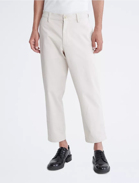 Чоловічі штани Calvin Klein чінос 1159809362 (Білий/синій, 42)