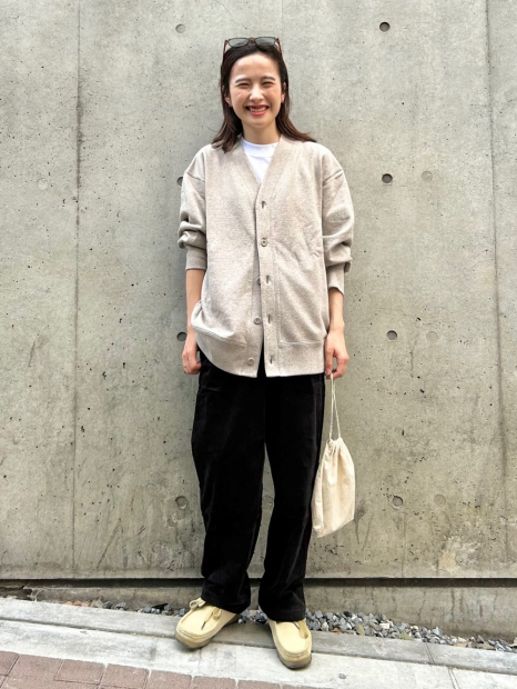 Вельветовые брюки UNIQLO штаны 1159832865 (Черный M)