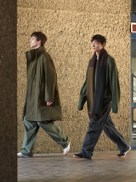 Широкие джинсовые штаны-парашюты UNIQLO 1159833009 (Серый M)