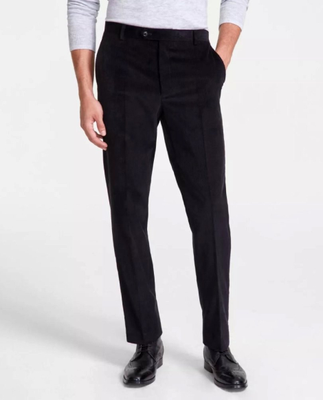 Мужские вельветовые брюки Tommy Hilfiger 1159838030 (Черный 42W 32L)
