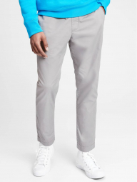 Мужские брюки GAP легкие штаны art851186 (Серый, размер M)