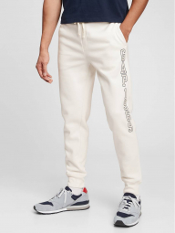 Мужские брюки джоггеры GAP спортивные штаны art775168 (Молочный, размер S)