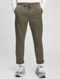 Мужские штаны GAP легкие брюки 1159761387 (Зеленый, L)