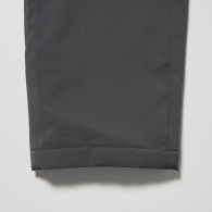Мужские утепленные брюки UNIQLO 1159775243 (Серый, S)