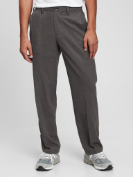 Мужские брюки Relaxed Easy GAP классические штаны 1159776029 (Серый, S)
