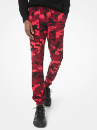 Мужские джоггеры Michael Kors штаны с принтом 1159787789 (Красный, W32 L32)