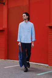 Стильні еластичні штани UNIQLO штани в смужку оригінал