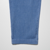 Стильні штани UNIQLO 1159797195 (Білий/синій, L)