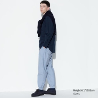 Стильні джоггери UNIQLO спортивні штани 1159812822 (Блакитний, S)