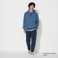 Стильные джоггеры UNIQLO спортивные штаны 1159812825 (Синий, XS)