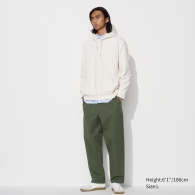 Стильные штаны UNIQLO 1159812893 (Зеленый, XL)