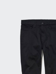 Стильные эластичные штаны UNIQLO 1159832585 (Черный L)