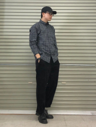 Вельветовые брюки UNIQLO штаны 1159832865 (Черный M)