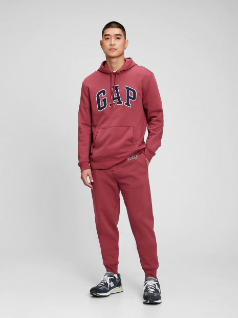 Костюм спортивный GAP худи и джоггеры 1159764507 (Бордовый, XXL)