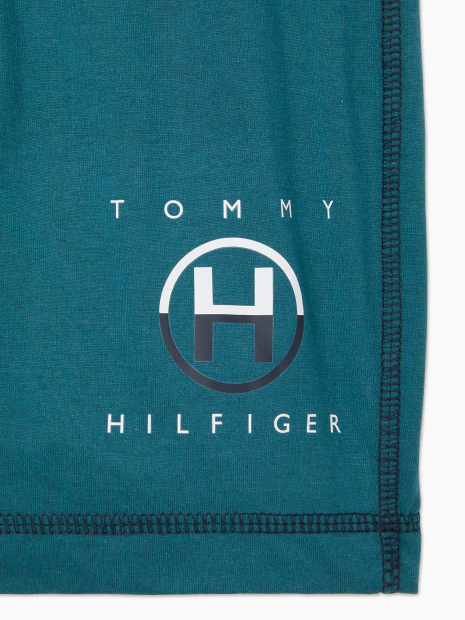 Мужской костюм Tommy Hilfiger худи и шорты 1159766093 (Зеленый, XL)