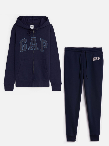 Мужской спортивный костюм GAP толстовка и джоггеры 1159836485 (Синий XS)