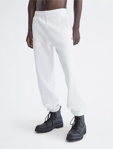 Мужской костюм Calvin Klein толстовка и штаны 1159837420 (Белый XL)