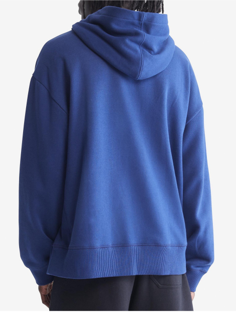 Мужской костюм Calvin Klein худи и штаны 1159837424 (Синий XXL)
