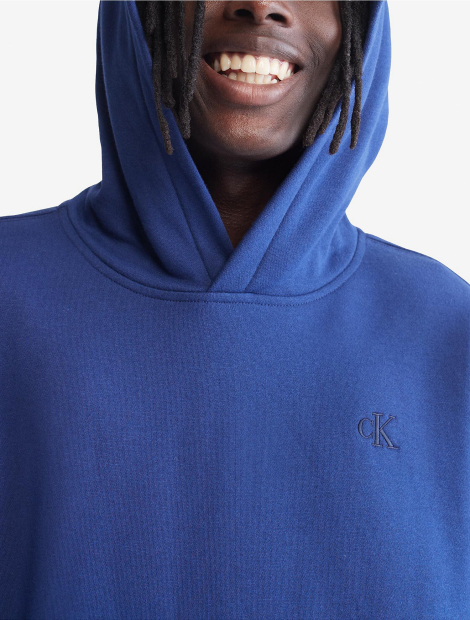Мужской костюм Calvin Klein худи и штаны 1159837424 (Синий XXL)