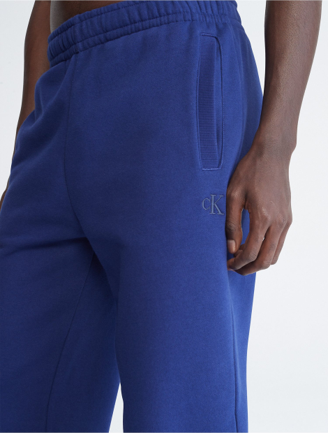 Мужской костюм Calvin Klein худи и штаны 1159837424 (Синий XXL)