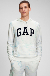 Костюм спортивный Gap худи и шорты 1159766531 (Белый, XXL)