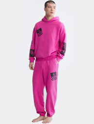 Мужской костюм Calvin Klein худи и штаны 1159783765 (Розовый, M)