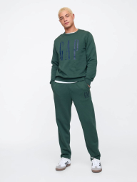 Мужской спортивный костюм GAP флис 1159836865 (Зеленый L)