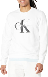 Мужской костюм Calvin Klein свитшот и штаны 1159837421 (Белый XXL)