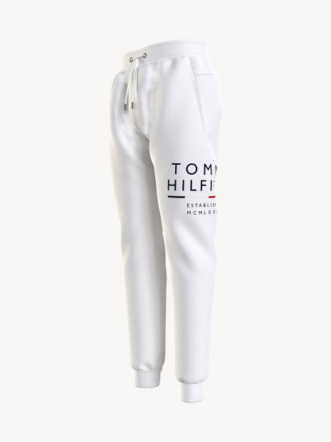 Мужские штаны Tommy Hilfiger спортивные джоггеры 1159776868 (Белый, 3XL)