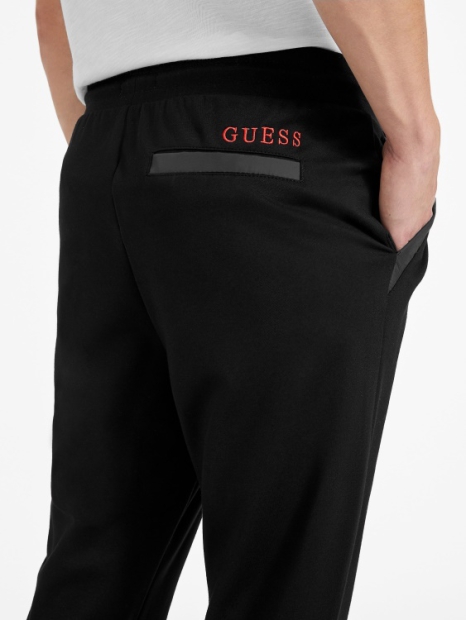 Мужские спортивные штаны GUESS джоггеры 1159792356 (Черный, M)