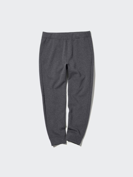 Чоловічі джоггери UNIQLO спортивні штани з технологією DRY 1159835260 (Сірий L)