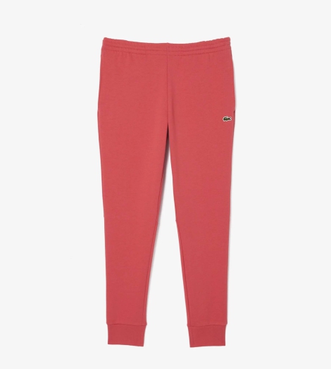Мужские спортивные штаны Lacoste джоггеры на флисе 1159821056 (Розовый 3XL)