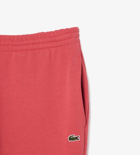 Мужские спортивные штаны Lacoste джоггеры на флисе 1159821056 (Розовый 3XL)