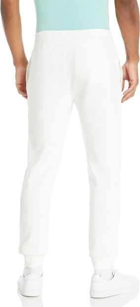 Мужские спортивные штаны GUESS джоггеры на флисе 1159822403 (Белый XXL)
