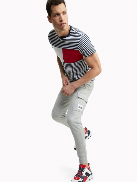 Мужские джоггеры Tommy Hilfiger спортивные штаны 1159822454 (Серый XXL)
