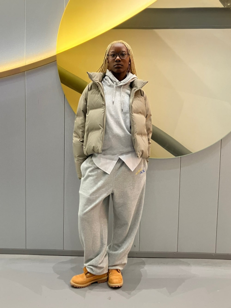 Спортивные штаны UNIQLO джоггеры 1159833097 (Серый XL)