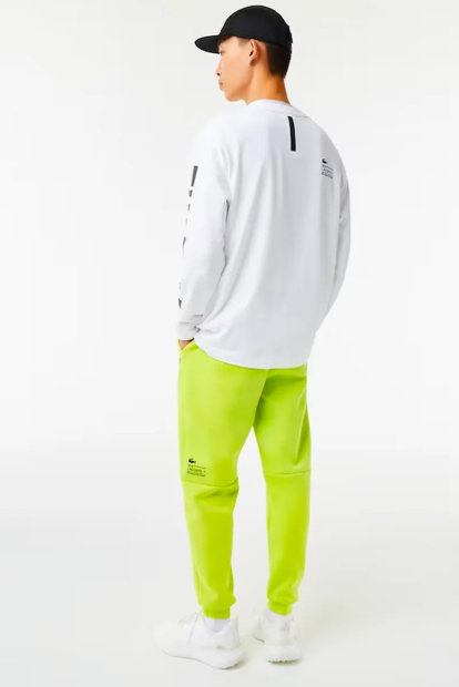 Мужские спортивные штаны Lacoste джоггеры 1159834789 (Салатовый 3XL)