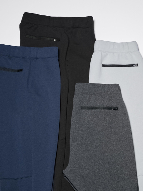 Чоловічі джоггери UNIQLO спортивні штани з технологією DRY 1159835260 (Сірий L)