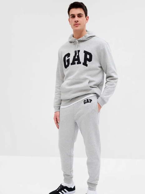Мужские джоггеры GAP спортивные штаны 1159835409 (Серый M)