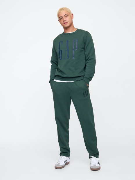 Мужские спортивные штаны GAP на флисе 1159836206 (Зеленый L)
