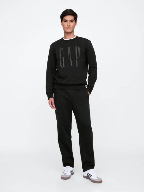 Мужские спортивные штаны GAP на флисе 1159836457 (Черный L)