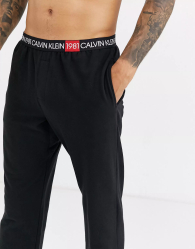 Мужские спортивные штаны Calvin Klein с логотипом 1159780236 (Черный, L)