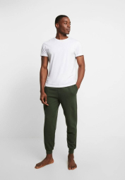 Мужские спортивные штаны Calvin Klein джоггеры с логотипом 1159780239 (Зеленый, S)