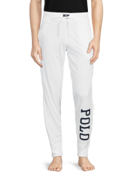 Мужские джоггеры Polo Ralph Lauren спортивные штаны 1159784043 (Белый, M)