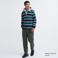 Мужские джоггеры UNIQLO спортивные штаны 1159794453 (Зеленый, XXL)