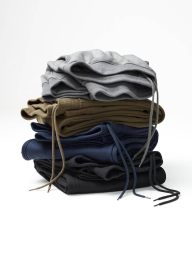 Мужские джоггеры HEATTECH UNIQLO спортивные штаны с экомехом внутри 1159833112 (Серый 3XL)