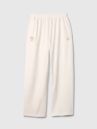Спортивные штаны Gap Mickey Mouse флис 1159833195 (Молочный L)