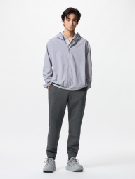 Мужские джоггеры UNIQLO спортивные штаны с технологией DRY 1159835260 (Серый L)