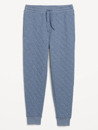 Мужские стеганые джоггеры Old Navy спортивные штаны 1159837425 (Синий L)