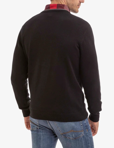 Мужской свитер U.S. Polo Assn 1159800411 (Черный, L)
